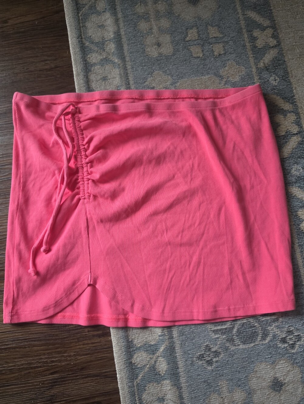NWT Aerie Ribbed Swim Cover Skirt Pink
